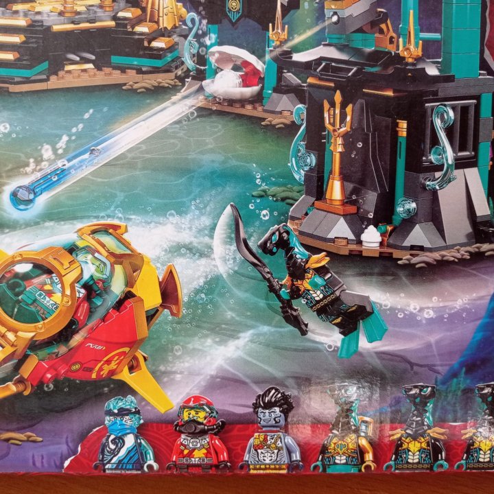 NINJAGO НИНДЗЯГО 60085 ХРАМ БЕСКРАЙНЕГО МОРЯ