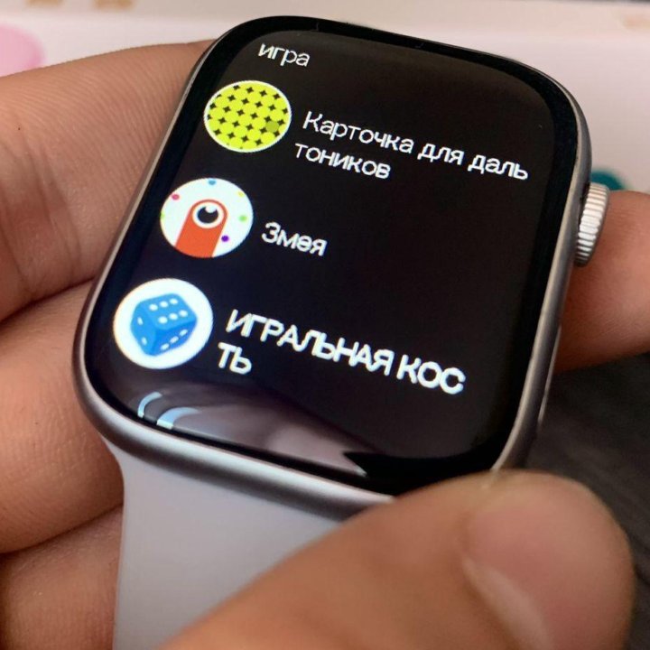 Часы apple watch 8 x8 pro серебро