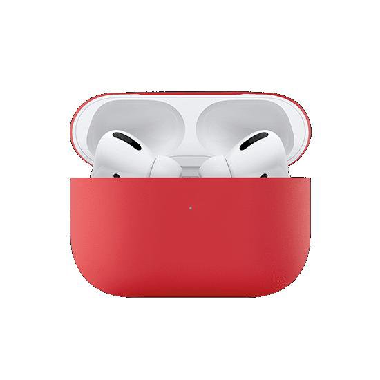 Силиконовый чехол uBear Touch Case для Apple AirPods Pro Rich Red