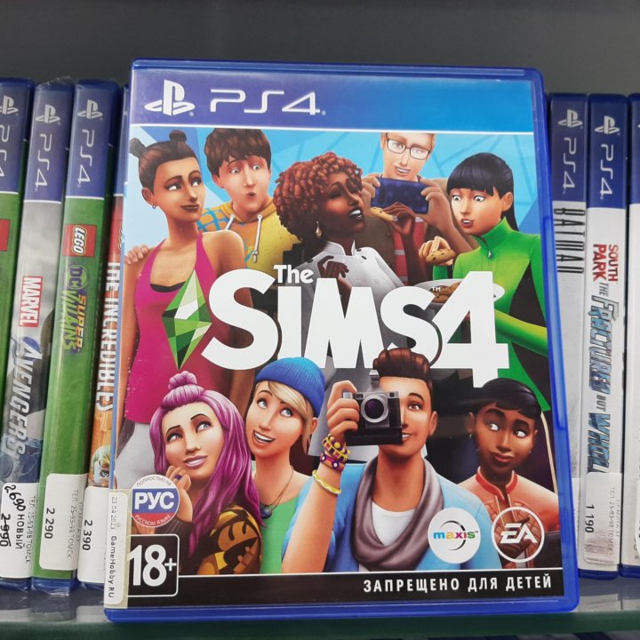 The Sims 4 (ps4, б/у) русский язык