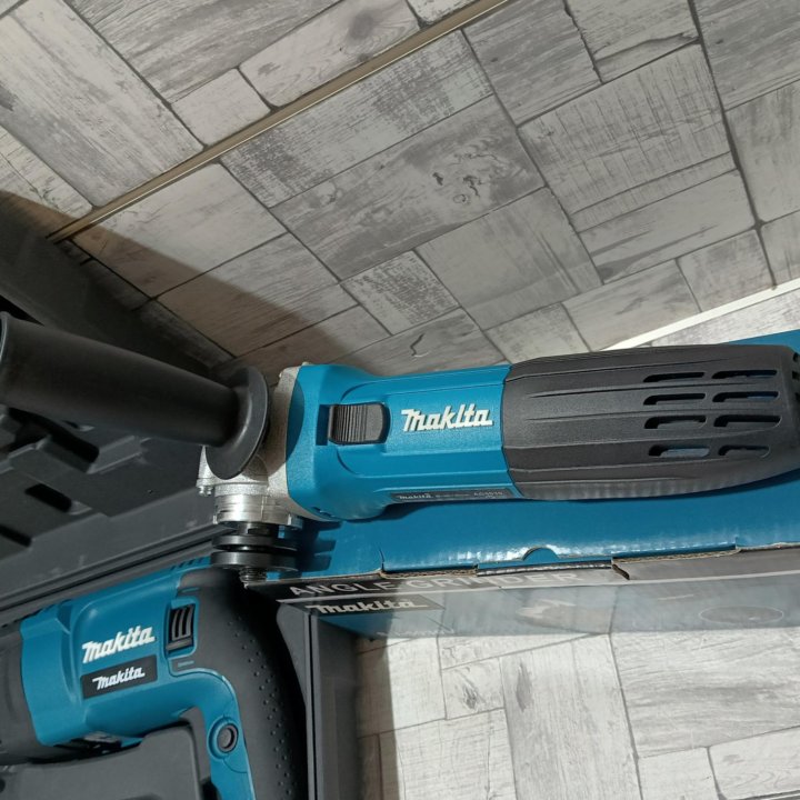 Перфоратор 1050 w + ушм 125 mm makita