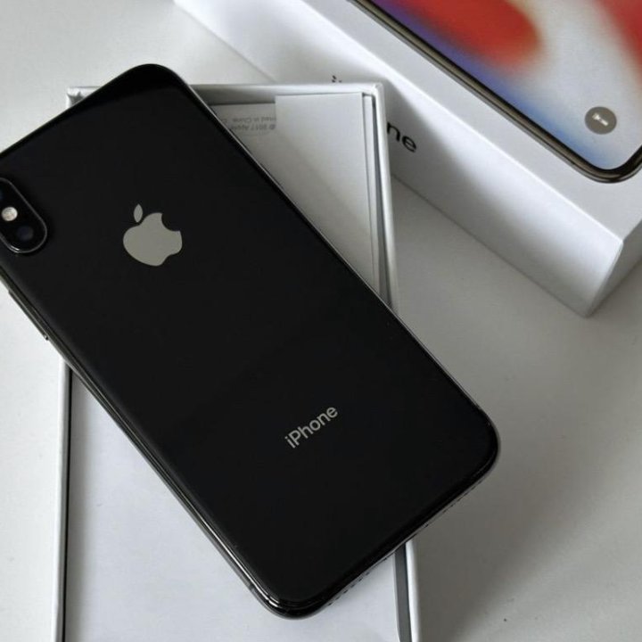 iPhone X 64gb Black витринный Магазин, Рассрочка