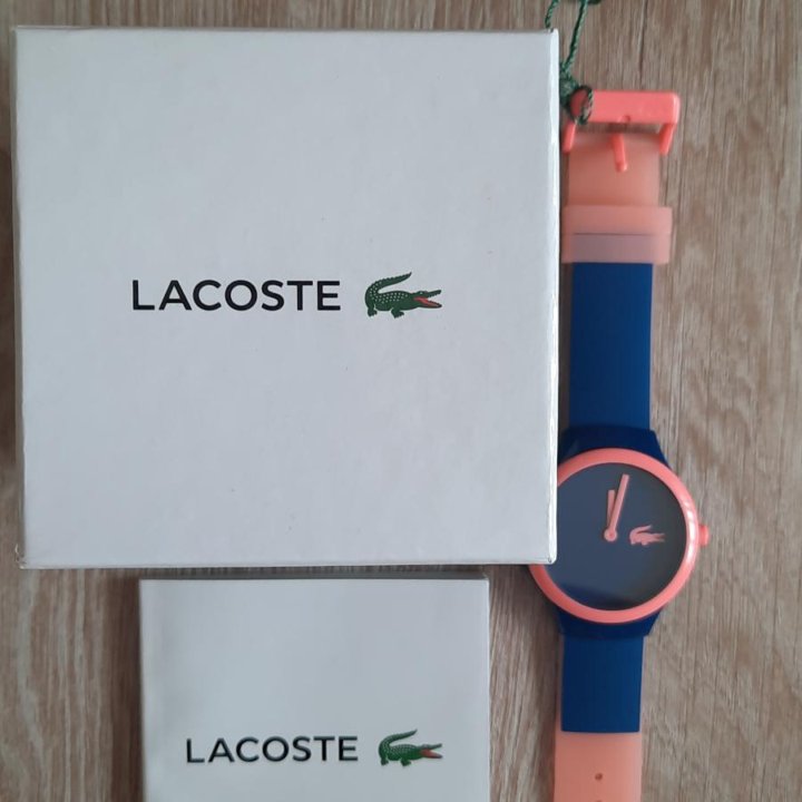 Часы новые lacostе