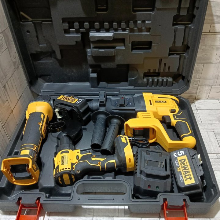 Набор dewalt 3 в 1