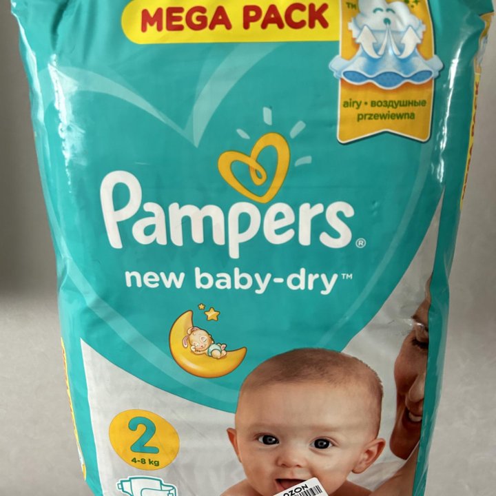 Подгузники Pampers 2 (144 шт)