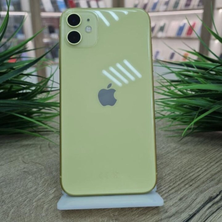 iPhone 11 64gb Yellow Витринный Магазин, Рассрочка