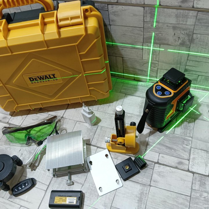 Лазерный уровень dewalt 4 d 360;