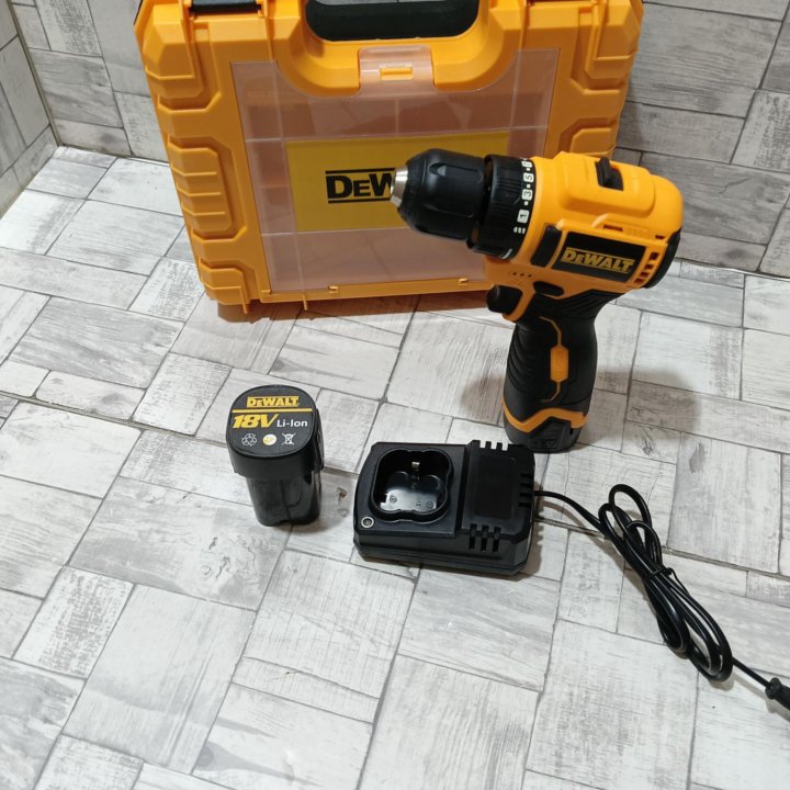 Шуруповерт dewalt 18 v