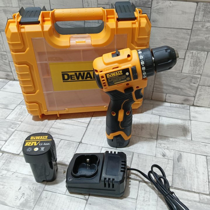 Шуруповерт dewalt 18 v