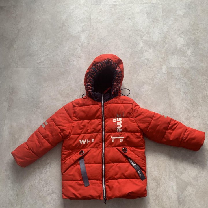 Куртка детская теплая на 6 лет