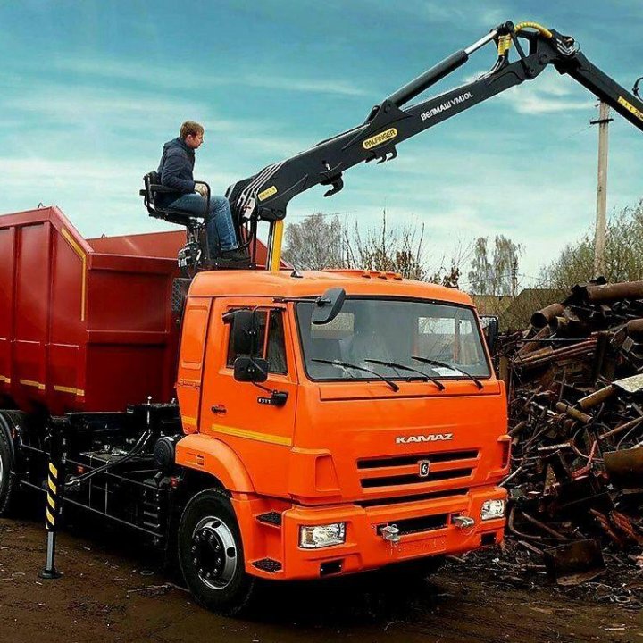 Вывоз мусора.Контейнер.Дедовск