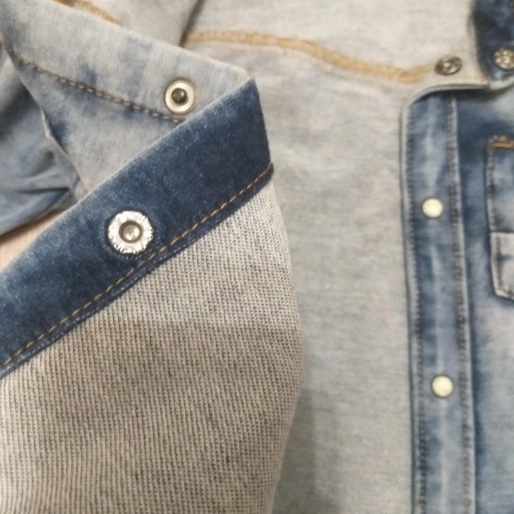 Рубашка джинсовая H&M 2года