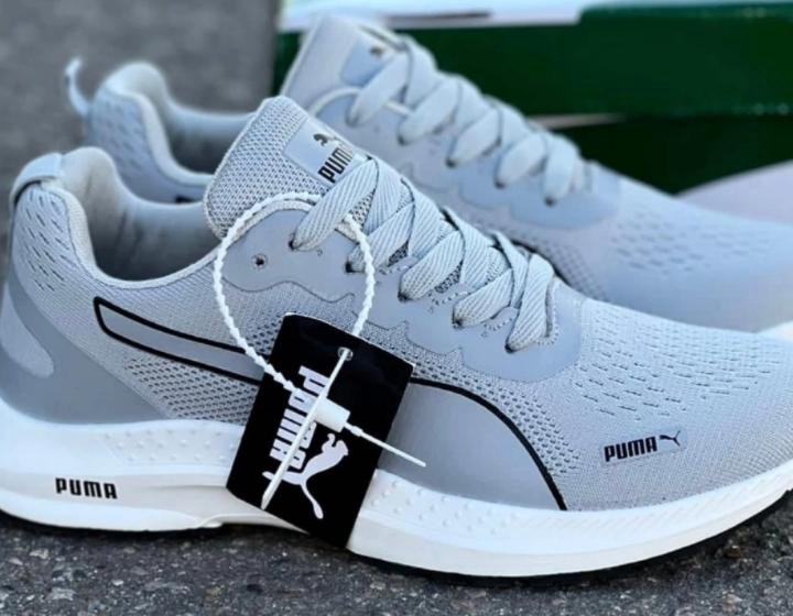 Кроссовки Puma новые летние серые