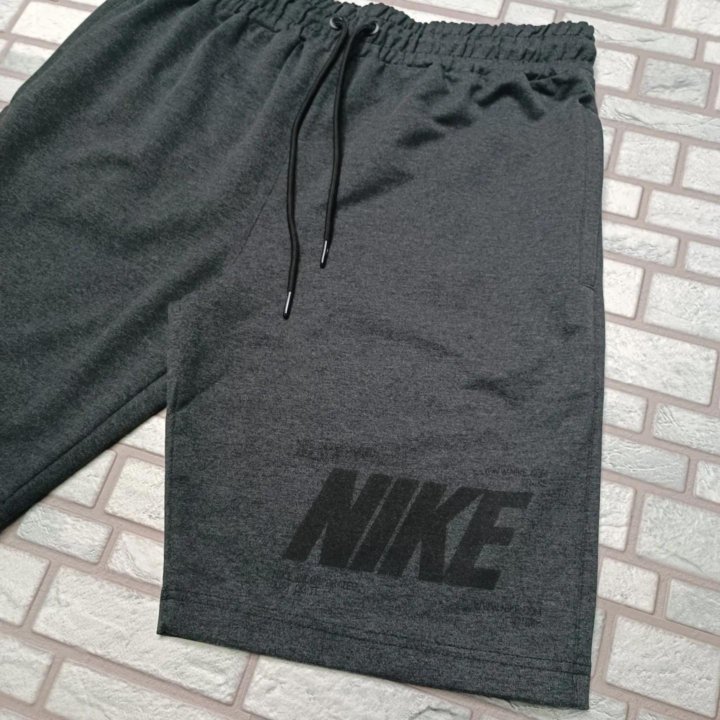 Шорты трикотажные Nike цвет темно серый