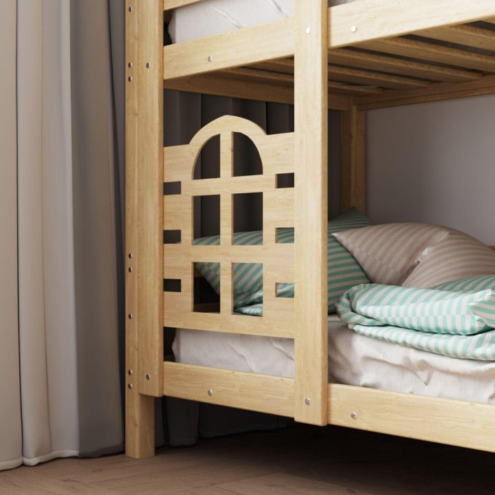 Двухъярусная кровать для детей и взрослых