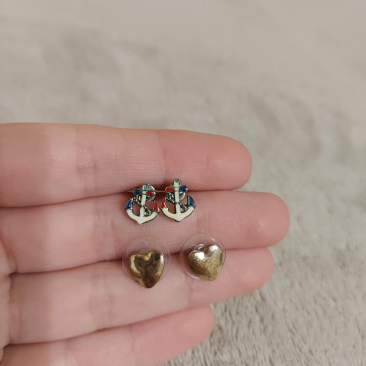 Серьги - гвоздики