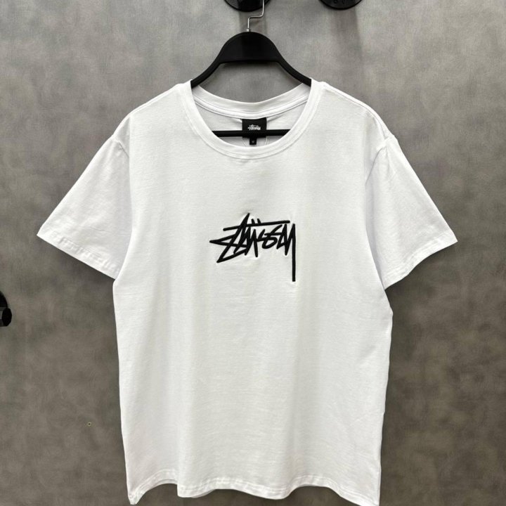 Классные хлопковые легкие футболки Stussy