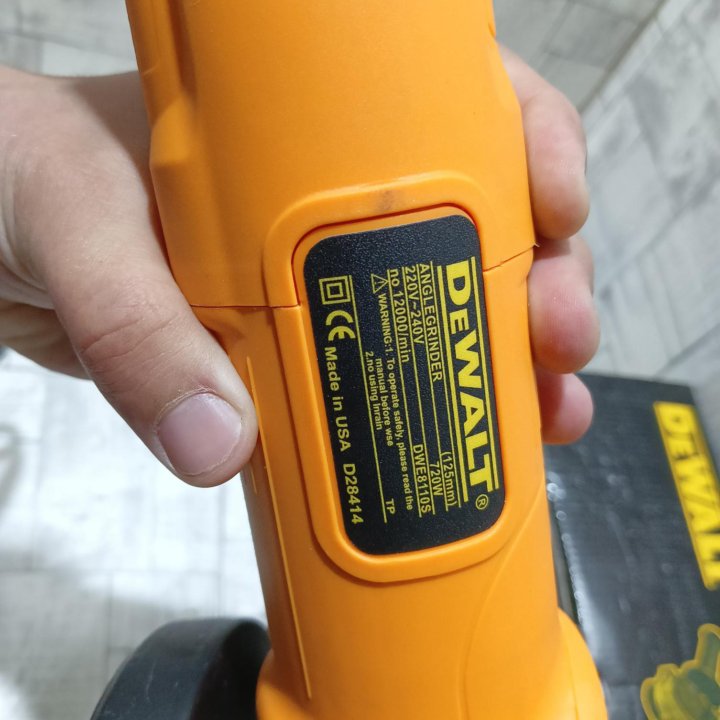 Ушм dewalt 125 с регулировкой