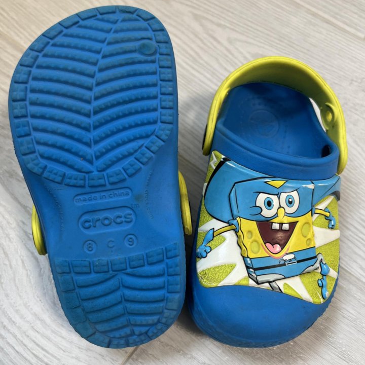 Crocs кроксы сабо детские 8с9