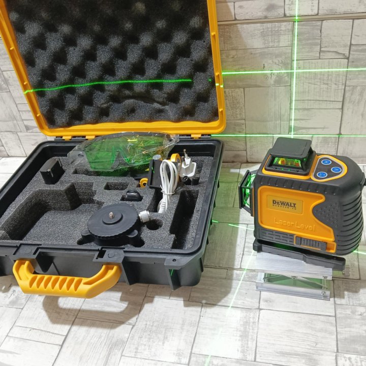 Лазерный уровень dewalt 4 d 16 линий