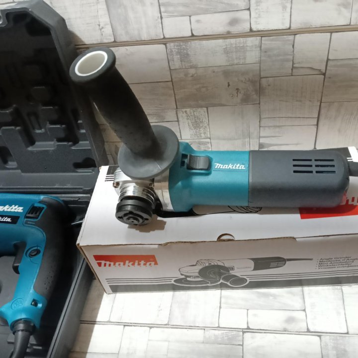 Перфоратор 1050 w + ушм 125 mm makita