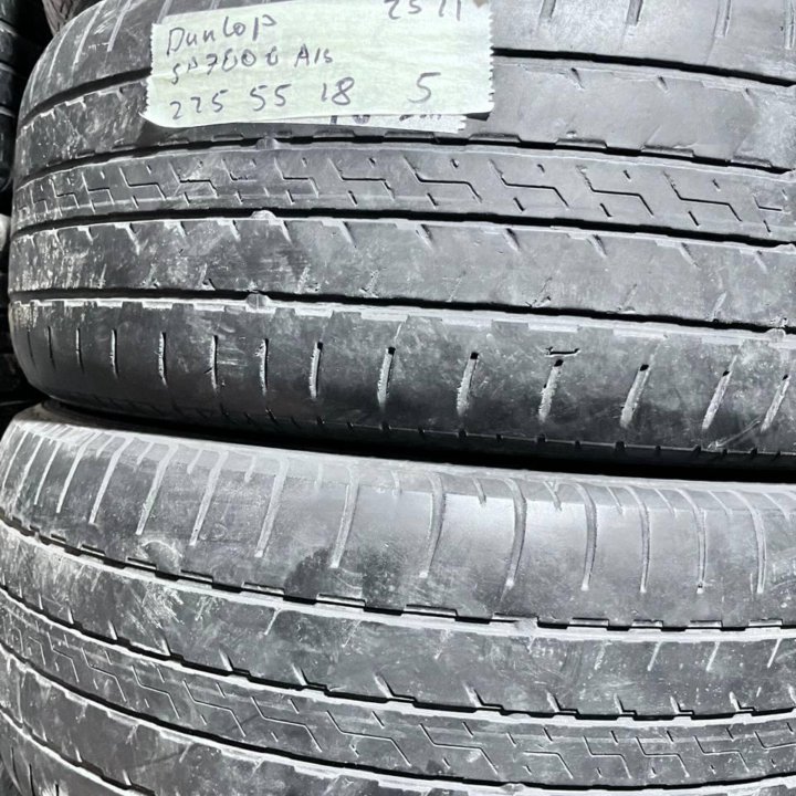 Пара Dunlop 225 55 R18 n/9ggjj