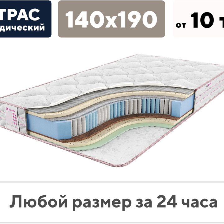 Матрас для кровати ортопедический