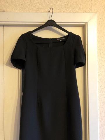 44-46 размер черное платье Emka Fashion