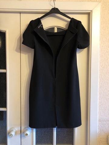 44-46 размер черное платье Emka Fashion