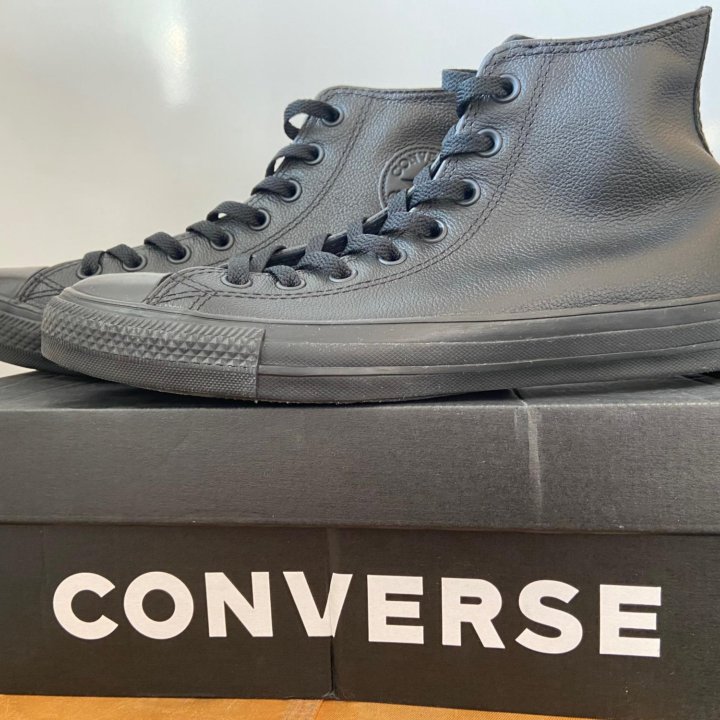 Кеды Converse из кожи