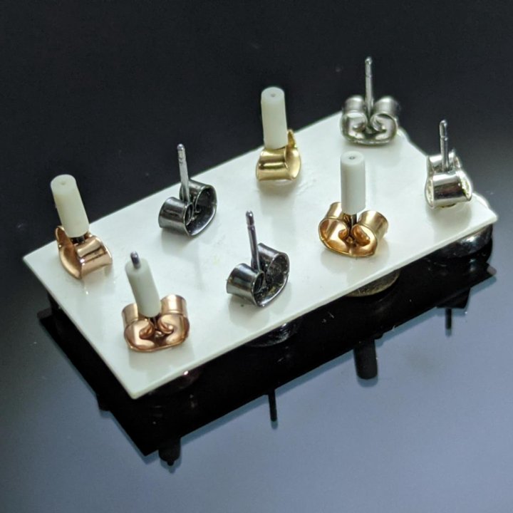 Серьги Гвоздики, набор