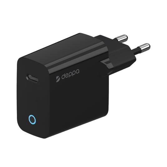 СЗУ Deppa USB-C PD 20Вт (11429) Черный