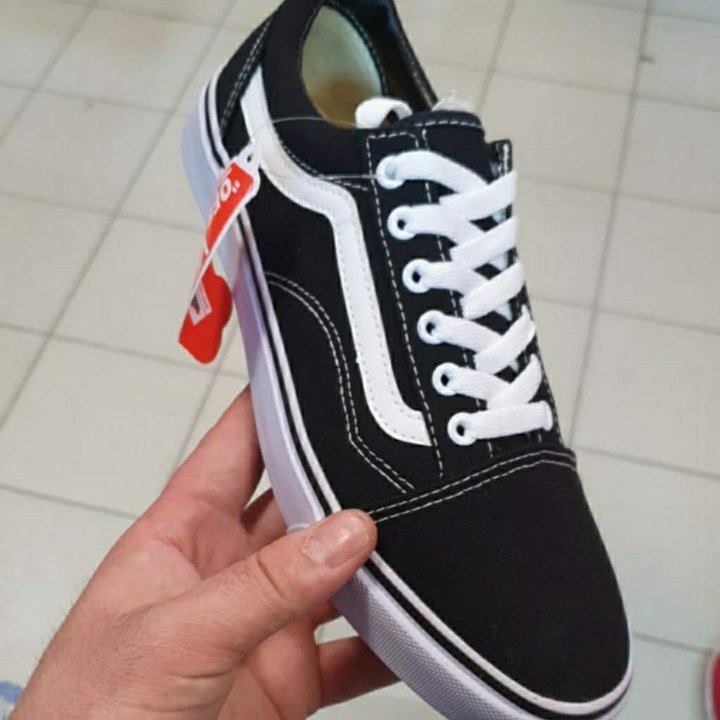 Кеды Vans черные