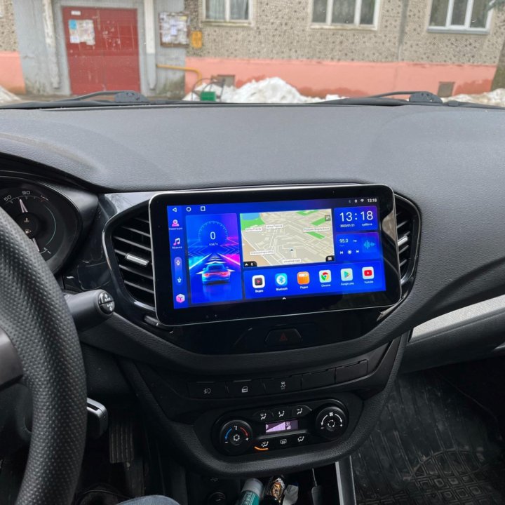 LADA Vesta Tesla android штатная магнитола 2din