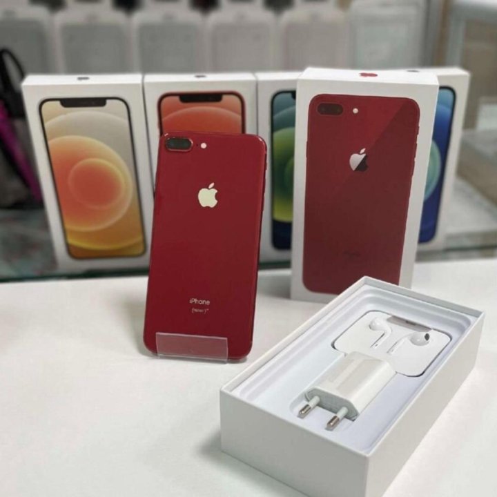 iPhone 8 Plus 64gb Red Витринный,Рассрочка/Trade