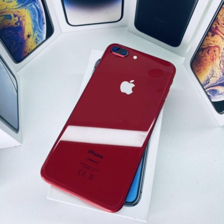 iPhone 8 Plus 256gb Red Витринный,Рассрочка/Trade