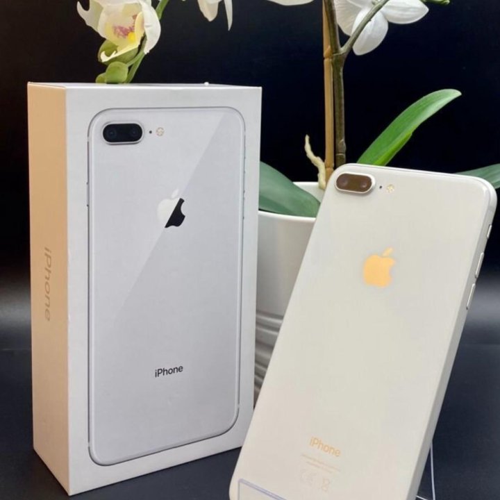 iPhone 8 Plus 256gb Silver Витринный,Рассрочка/Tra