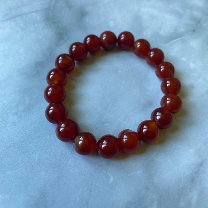 Браслет из сердолика