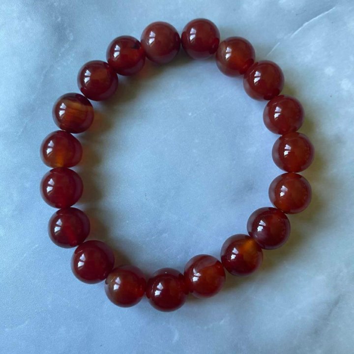 Браслет из сердолика