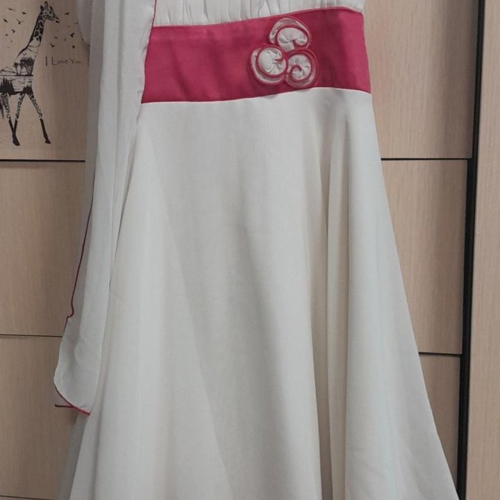 Платье на выпускной в детский сад.128-136