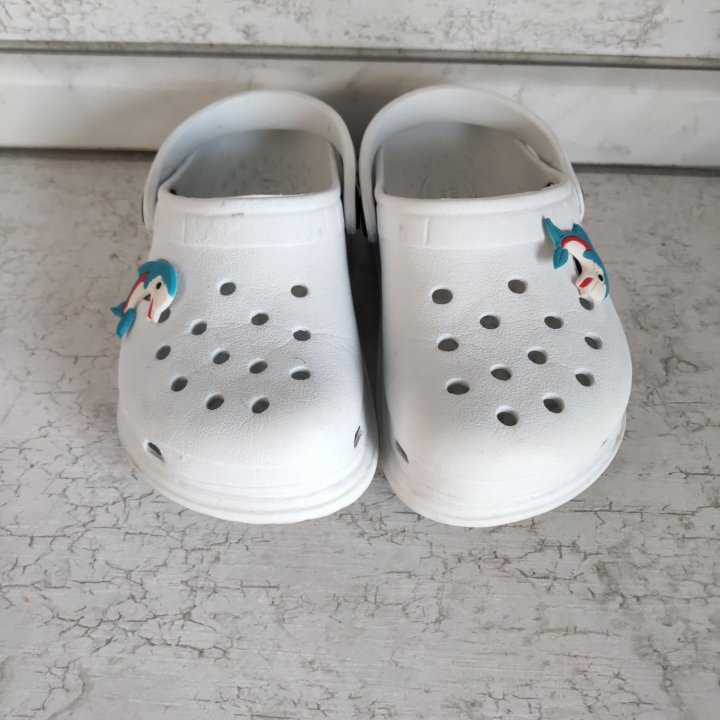 Сабо по типу crocs ,б/у.15 см по стельке