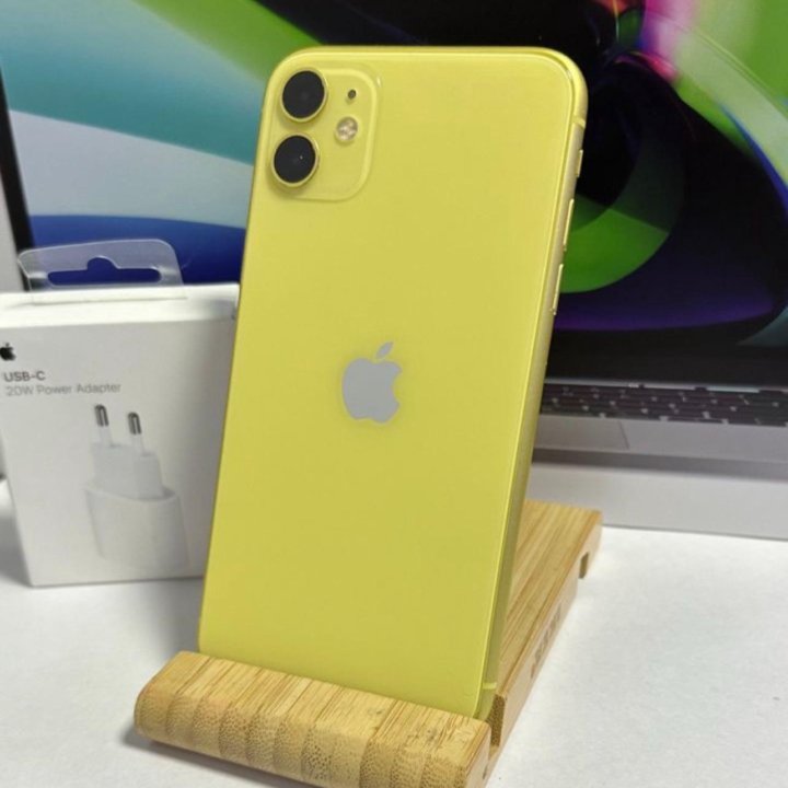 iPhone 11 256gb Yellow Витринный,Рассрочка