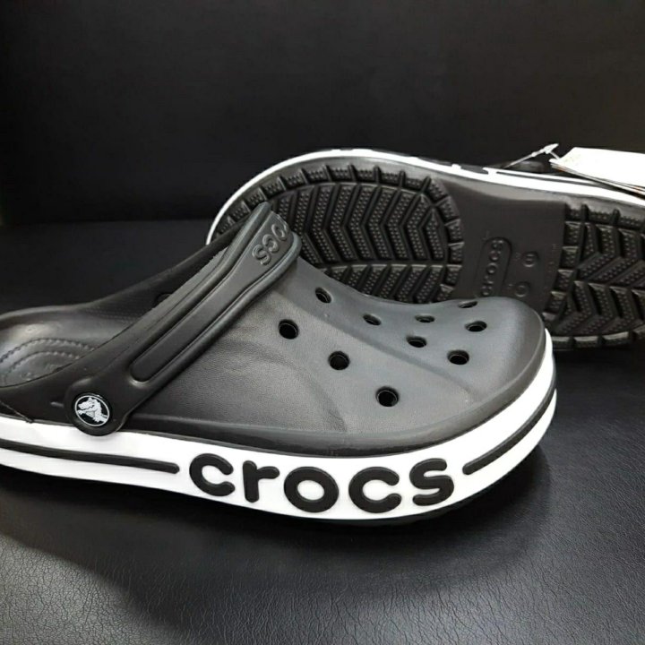 Crocs сандали сабо артикул 205089 черный