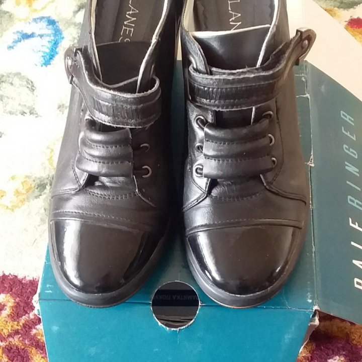 Туфли кожаные