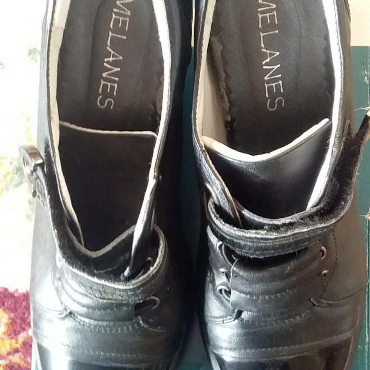 Туфли кожаные