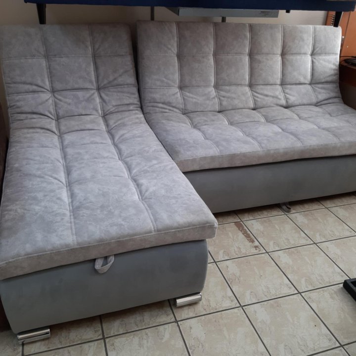 Угловой 2х модульный диван