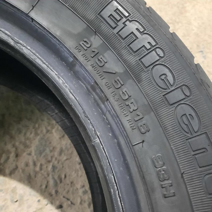 215/55R16 Goodyear EfficientGrip (Лот №6069)