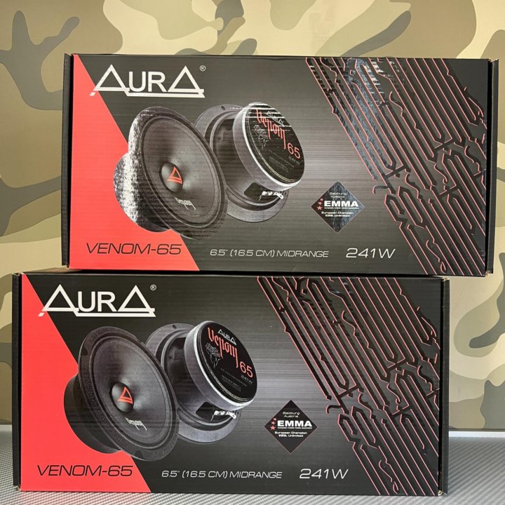 Динамики колонки Aura Venom 65 (16.5 см) 240 Вт