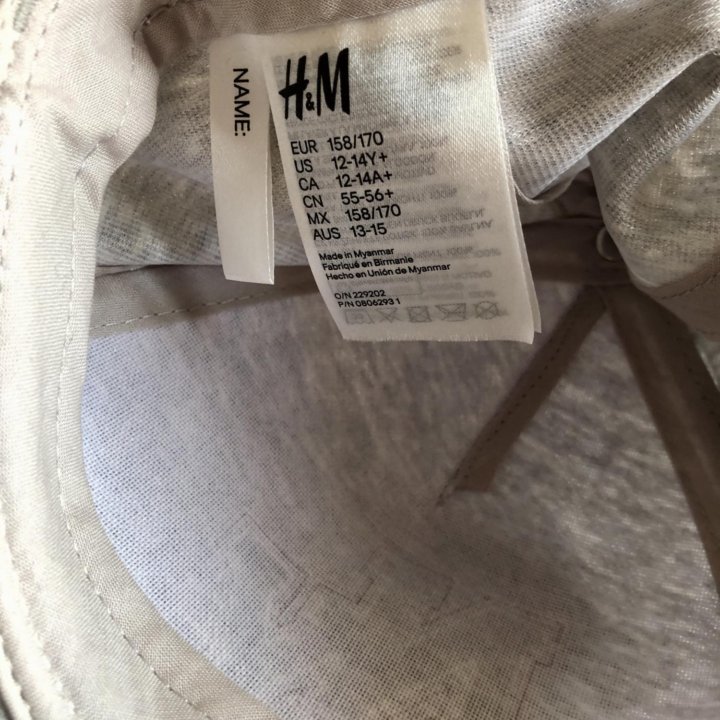 Бейсболка H&M новая, летняя