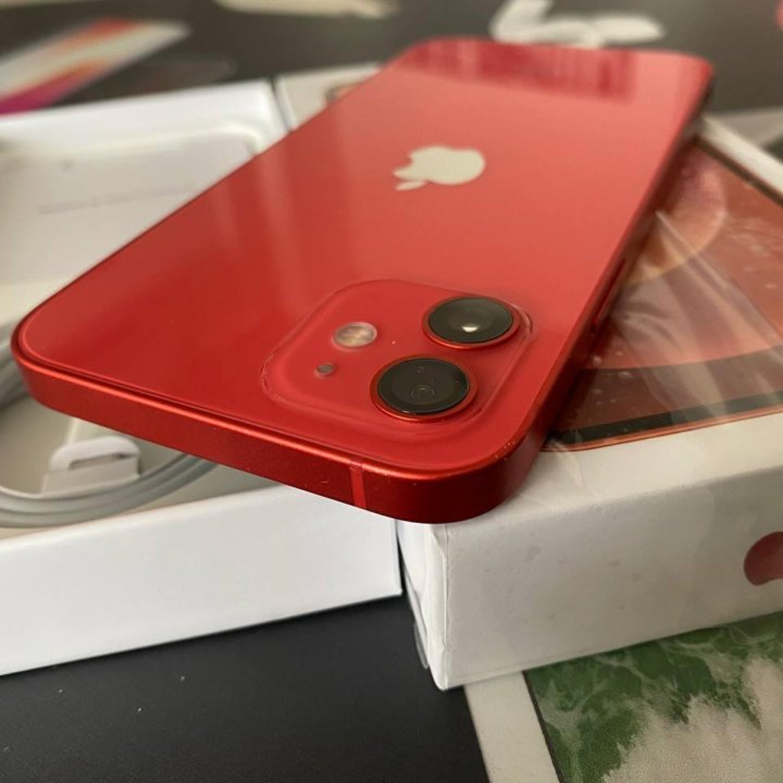 Apple iPhone 12 128Gb Red Как новый